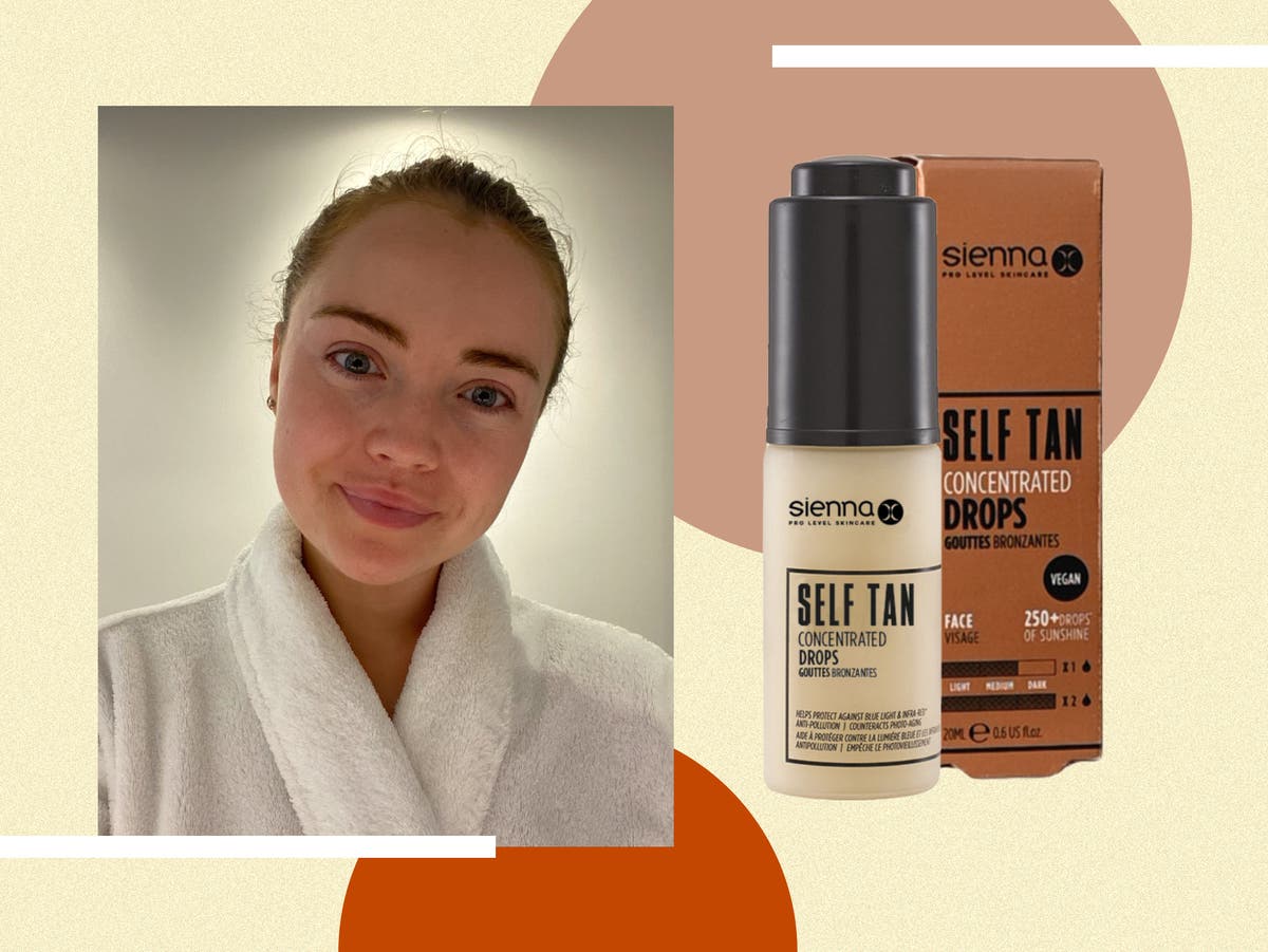 The Sienna X Face Tanning Drops Are A Serious Self tan Gamechanger The Sienna X Face Tanning Drops Are A Serious Self tan Gamechanger